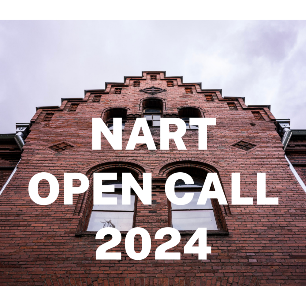 OPEN CALL!  2024 KUNSTIRESIDENTIDE KONKURSS ON AVATUD