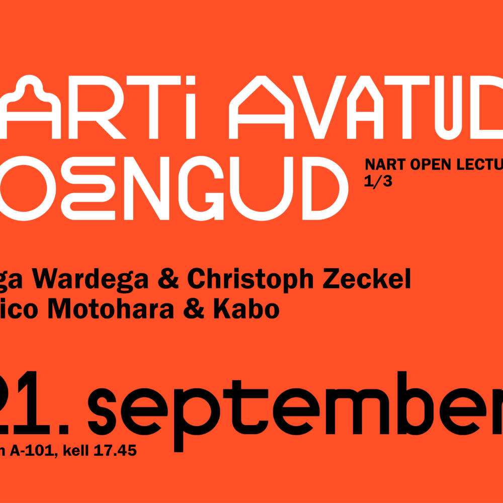 NART OPEN LECTURES AT EKA 1/3