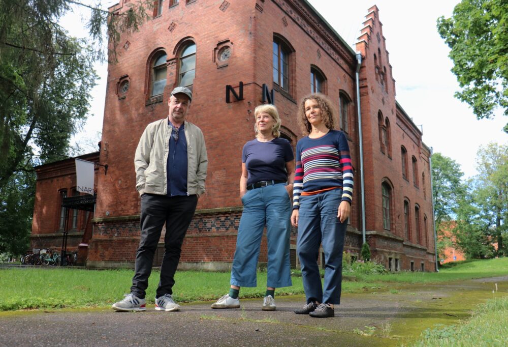 A trio of German artists has arrived at the NART