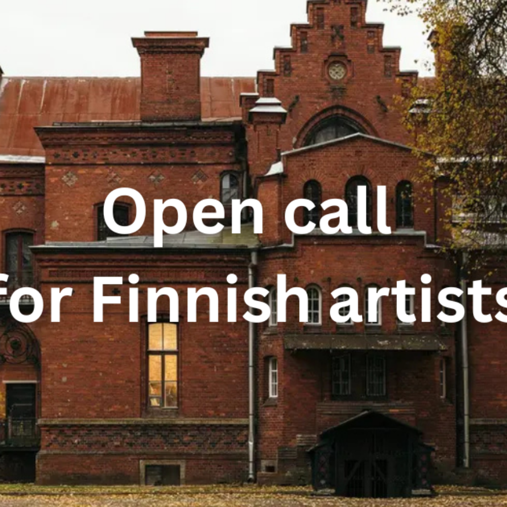 Finnish Cultural Foundation open call for Finnish artists (deadline 29.08.2025)