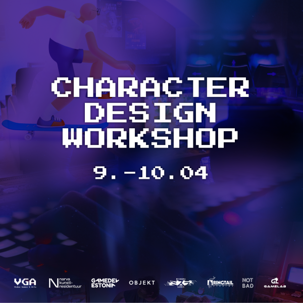 Video game character design workshop