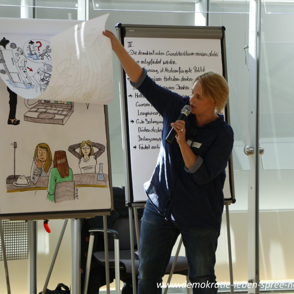 Workshops by German comic artist Elke