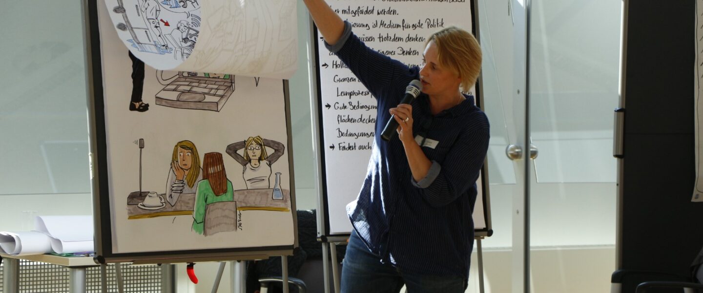 Workshops by German comic artist Elke