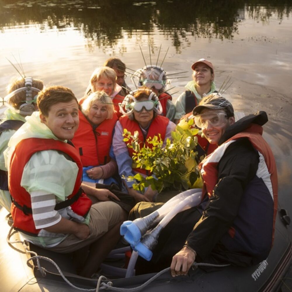 Kulgu waterscapes workshop and boat tour performance