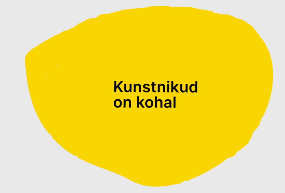 Open call for Estonian artists to participate in the project “Artists are Present”