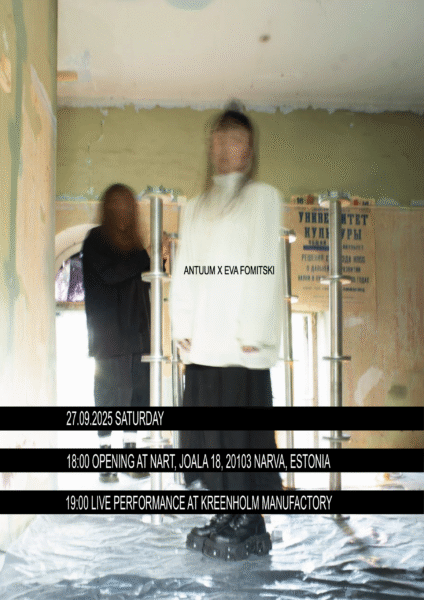 Opening of installation «Water Spell» and free electronic music concert at Kreenholm
