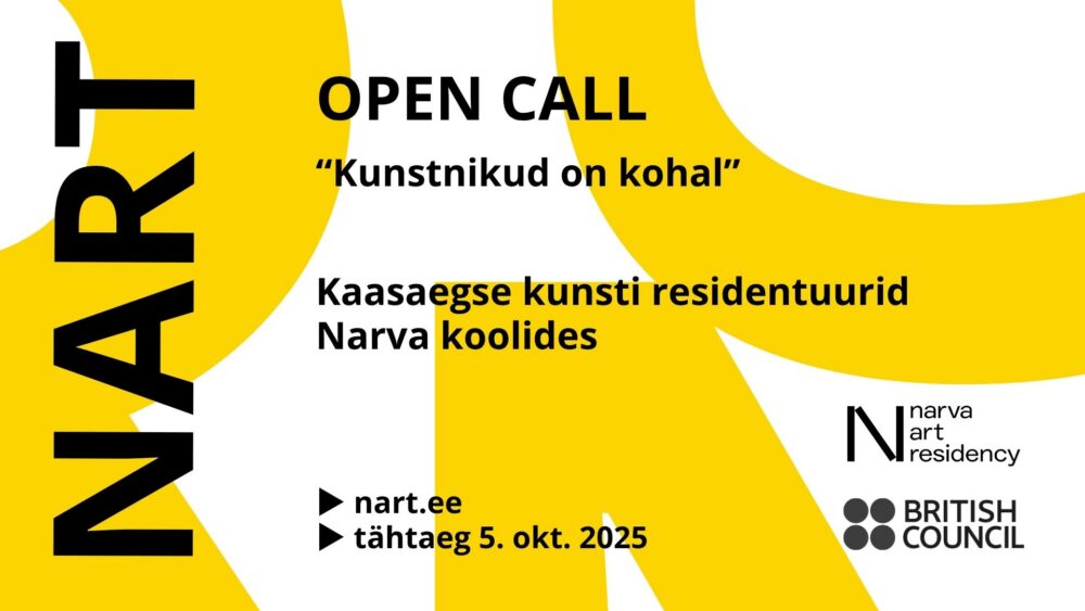 OPEN CALL: Narva Art Residency invites Estonian artists to Narva schools (submission deadline is prolonged until 5 of October)