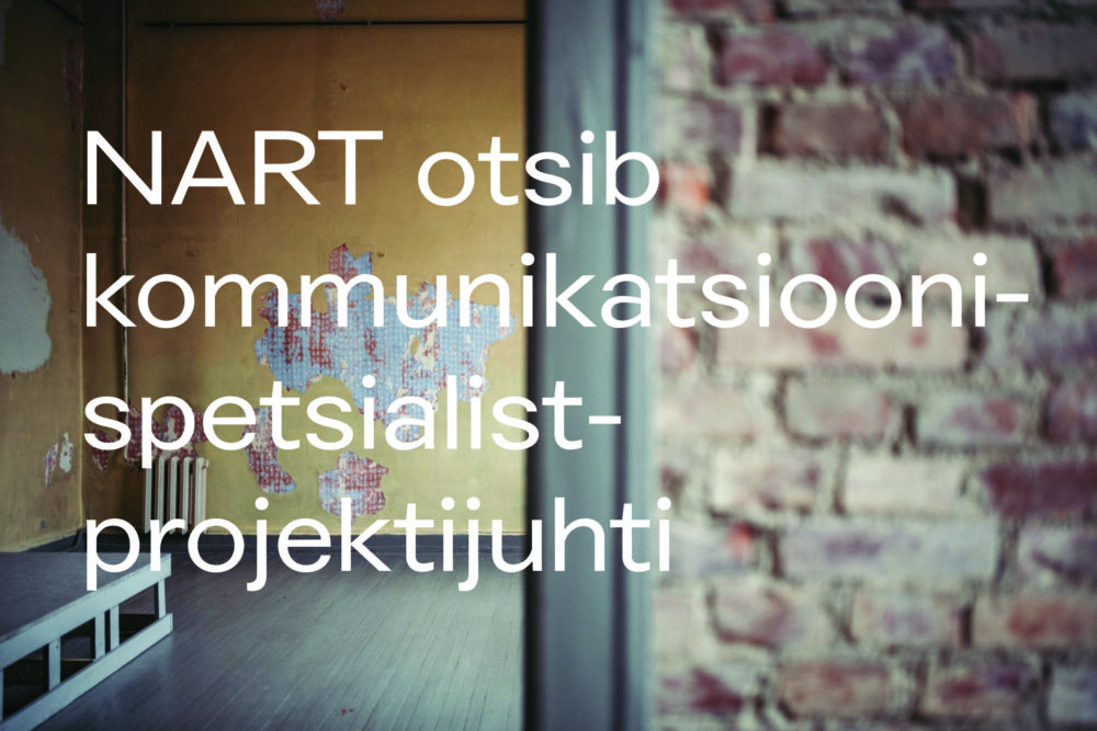 NART is looking for a communications specialist/project manager