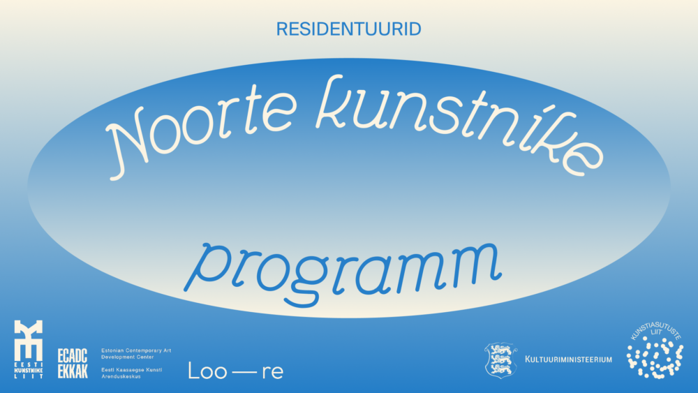 Noorte kunstnike residentuuriprogramm 2026